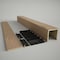 Ekena Millwork Rough Cedar Faux Wood Non-Tapered Square Column Wrap w/ Standard Capital & Base, 6"W x 20'H COLURC06X240STUF - alternate 7